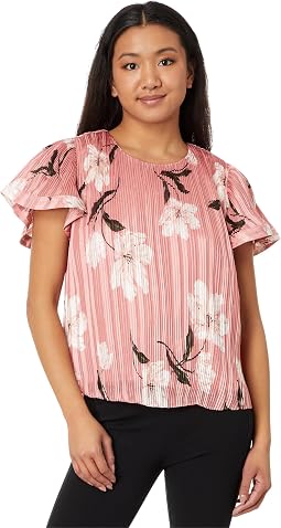 Flowy Pleated Blouse