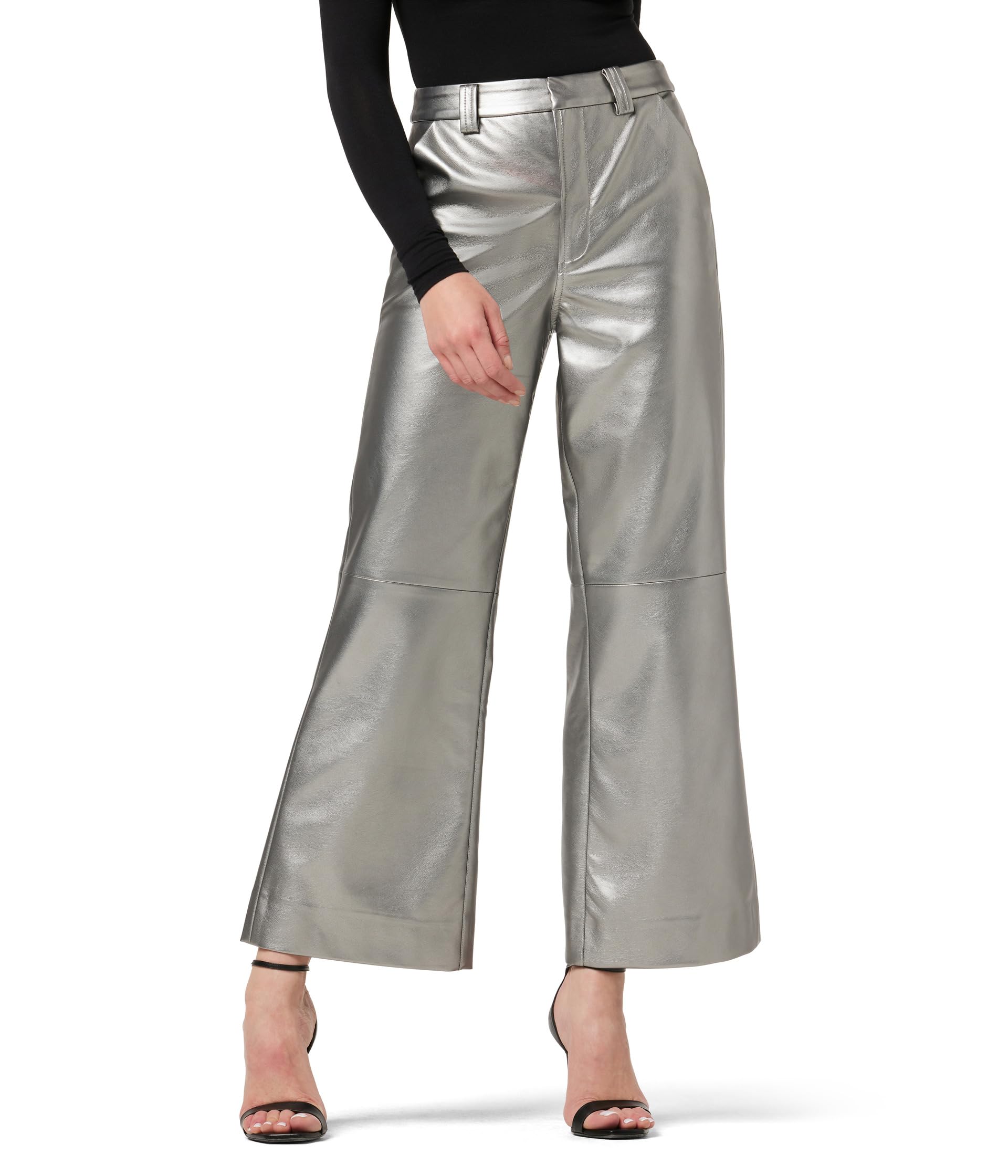 The Mia Vegan Leather Crop Trouser