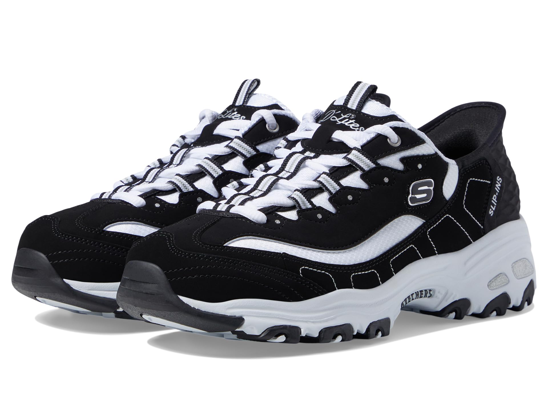 Кроссовки Hands Free Slip-Ins D'Lites New Classic SKECHERS