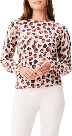 Petite Blush Dot Sweater