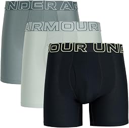 Мужские боксеры Under Armour Performance Tech Mesh Solid 6" (3 шт.)
