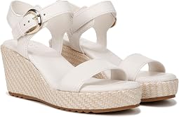 Warm White Leather