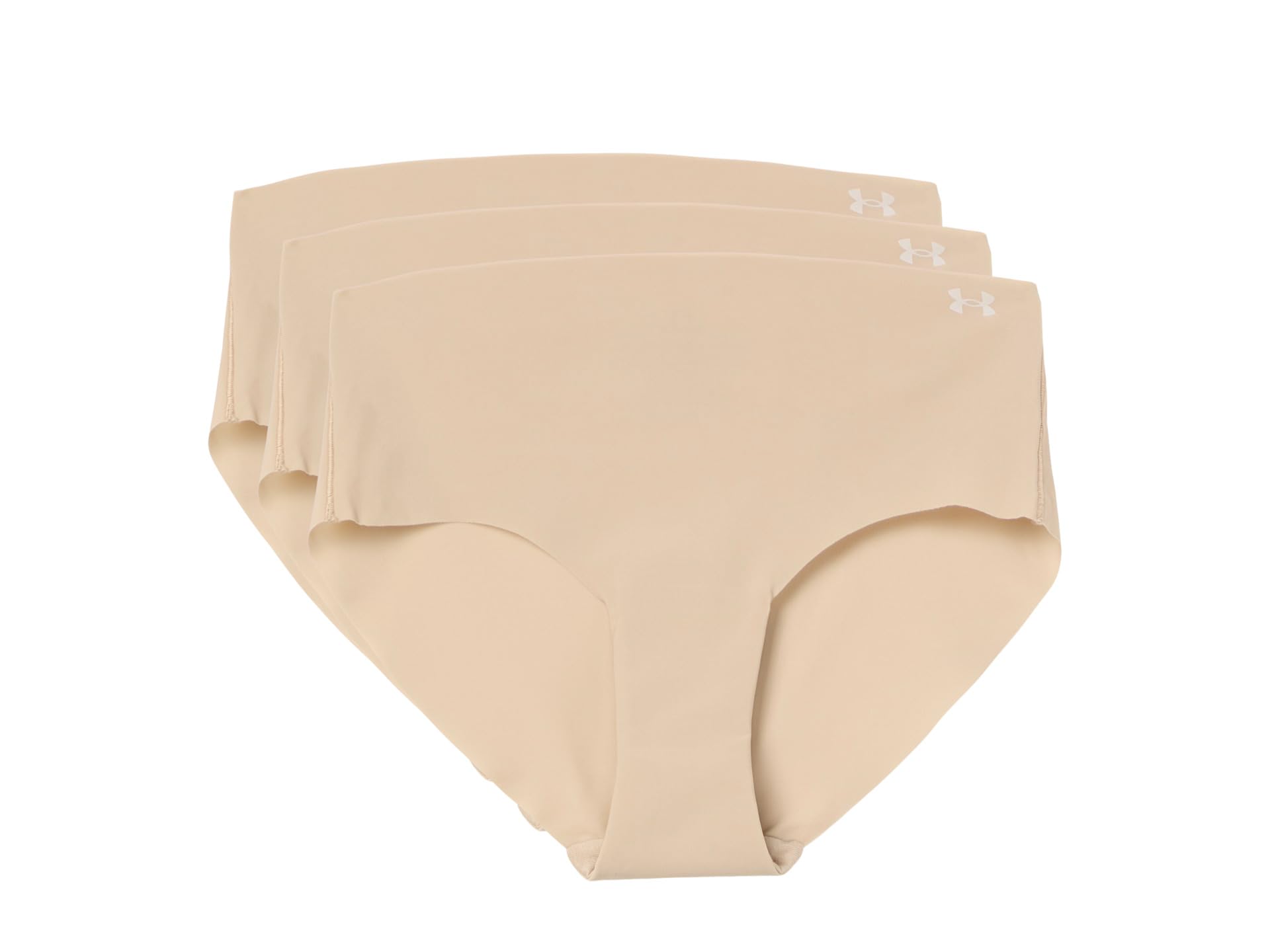 Pure Stretch No Show Hipster - Solid 3-Pack Under Armour Женский