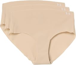 Pure Stretch No Show Hipster - Solid 3-Pack Under Armour Женский