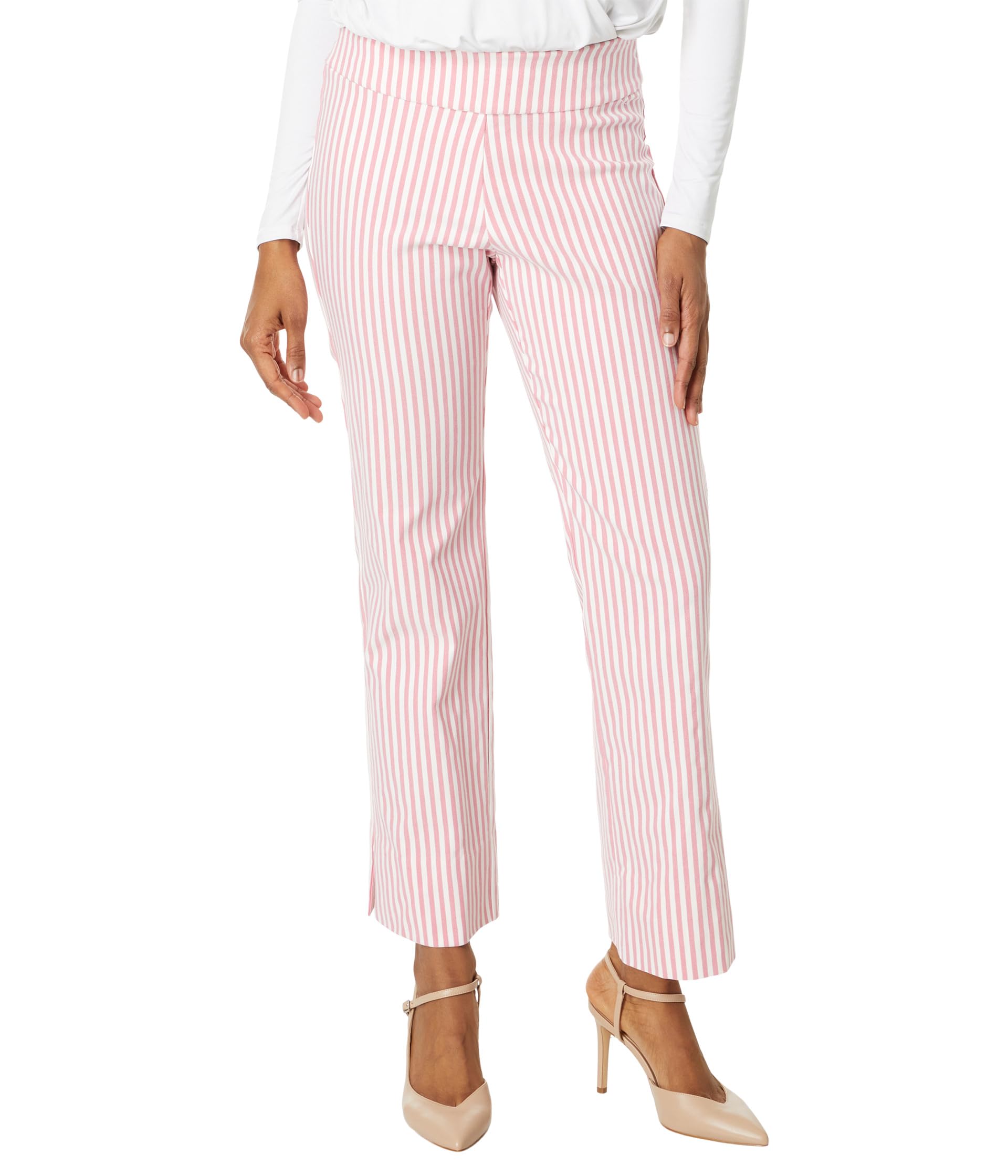 Stretch Linen Wide Ankle