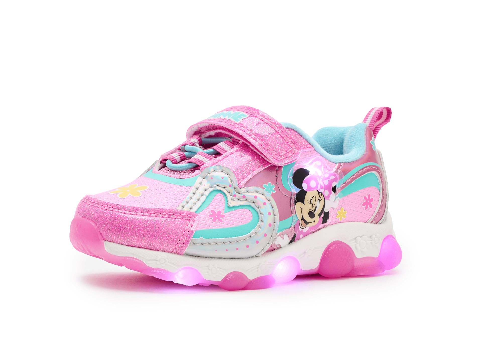 Josmo Светящиеся кроссовки Minnie Mouse для детей (Toddler/Little Kid)
