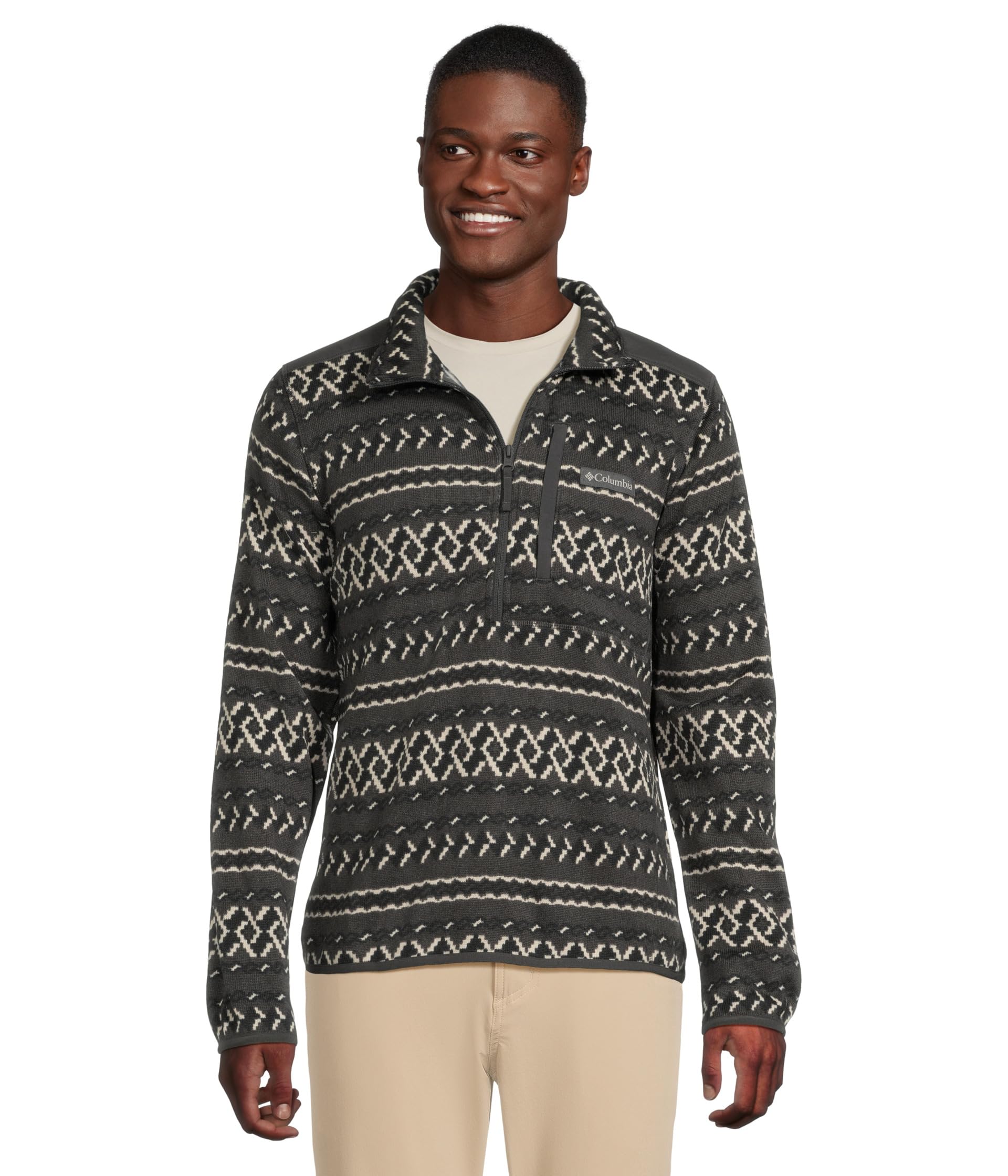 Sweater Weather™ Printed Half Zip II