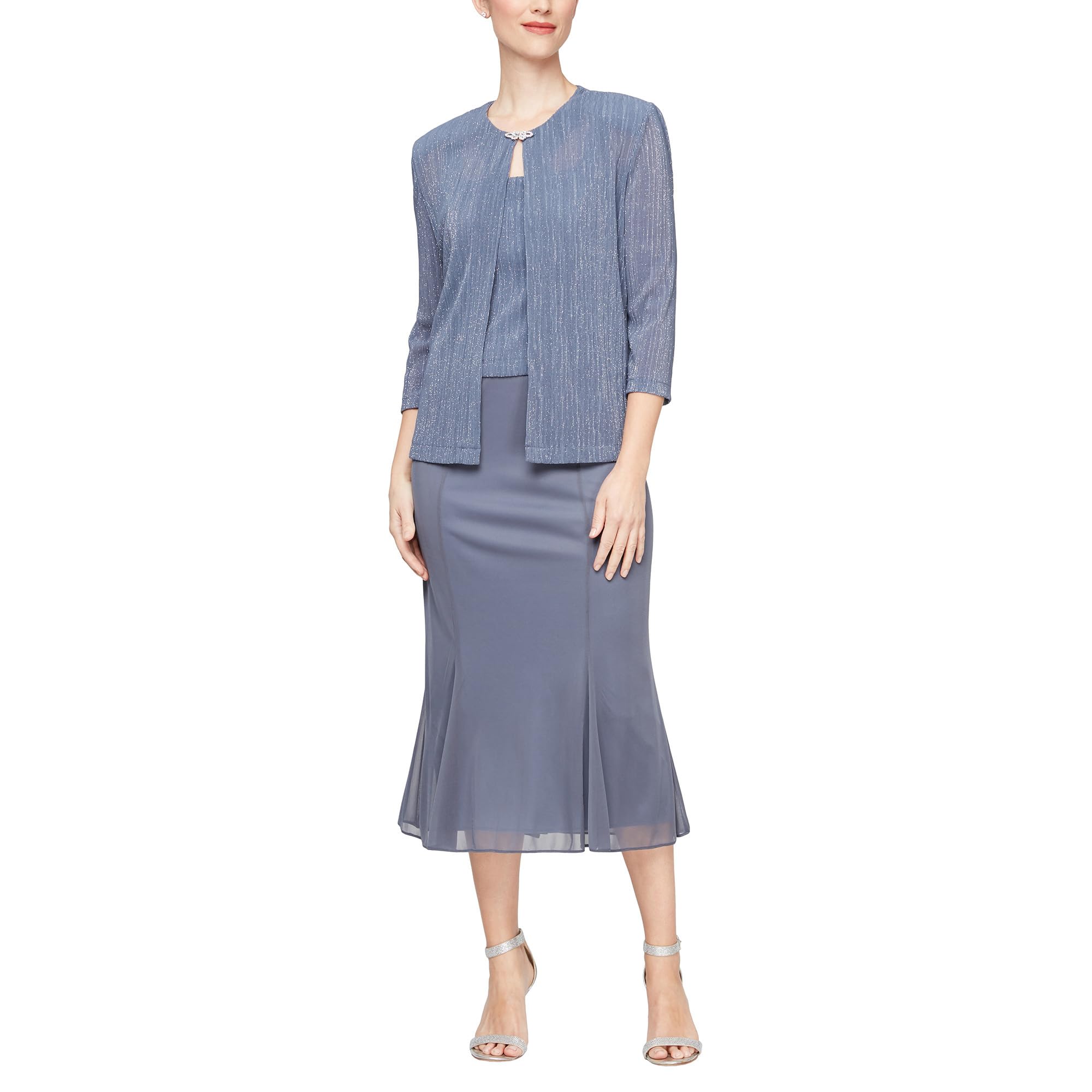 Tea Length Jacket Dress