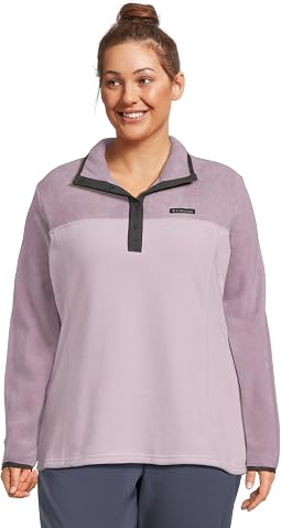 Женский джемпер Columbia Plus Size Benton Springs 1/2 Snap Pull Over II