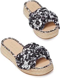 Lucie Tropical Foliage Espadrille