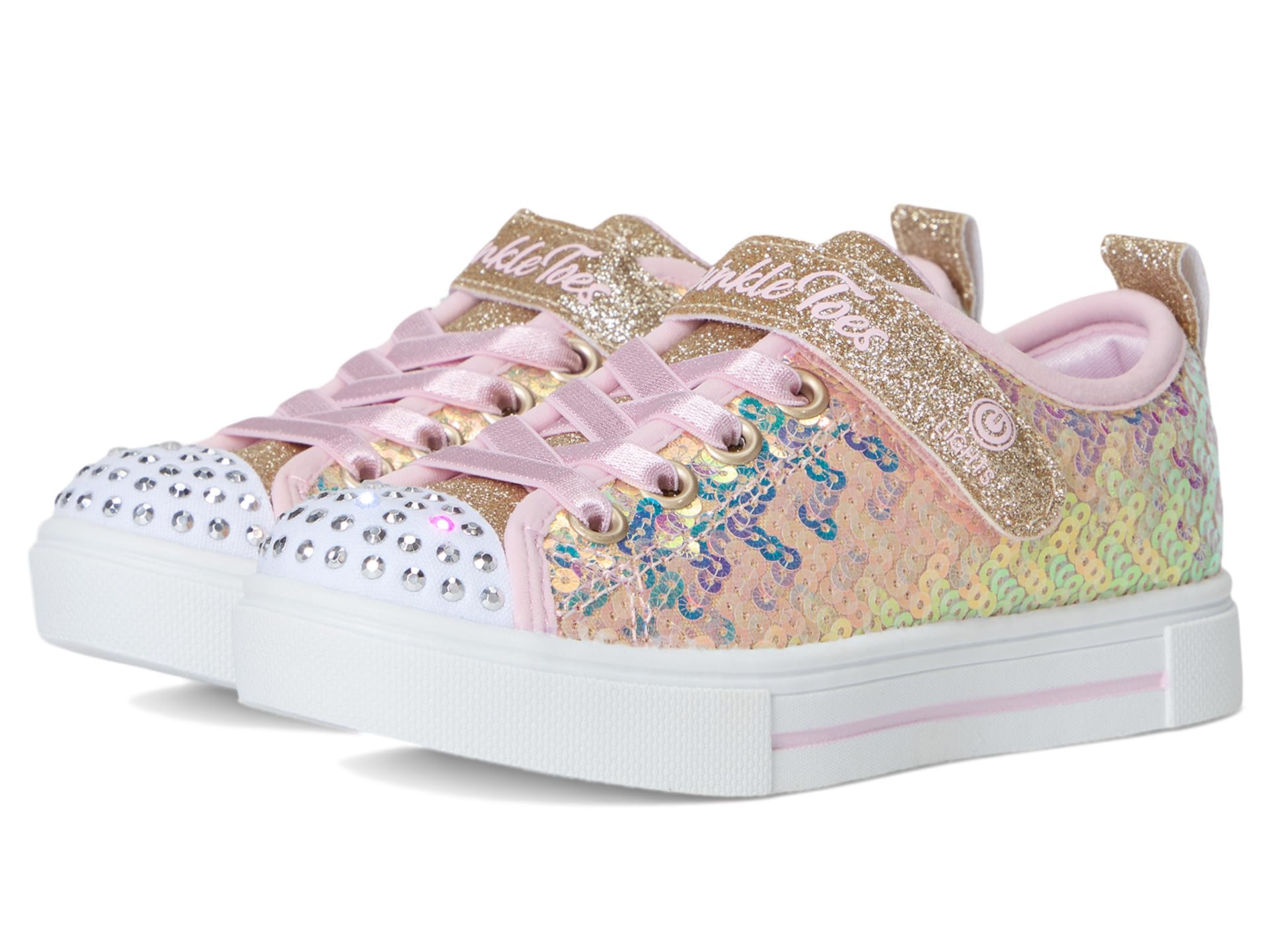 Кеды SKECHERS KIDS Twinkle Sparks - Sequin Party (Маленький ребенок)
