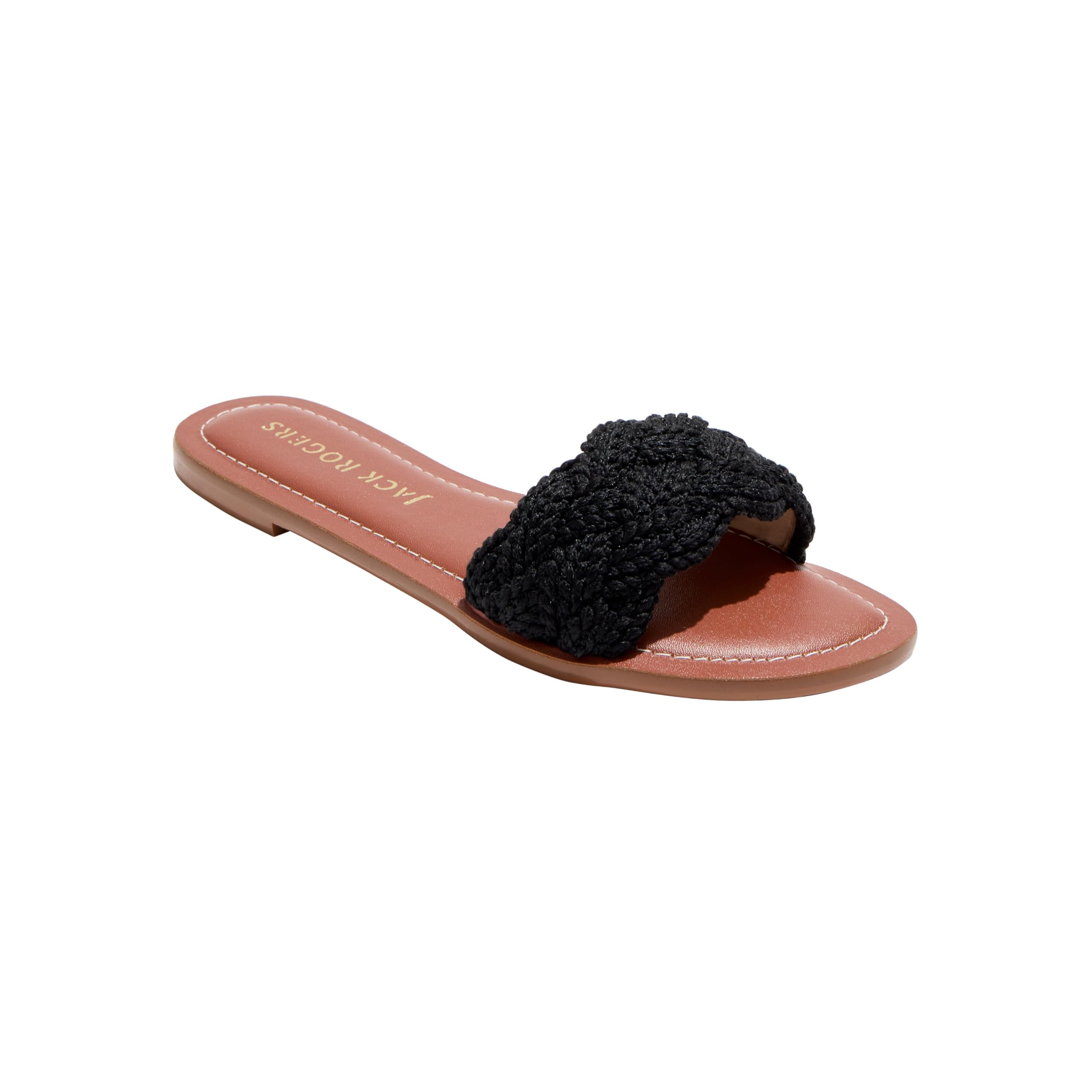 Плетеные сандалии Dumont Woven Rope Flat