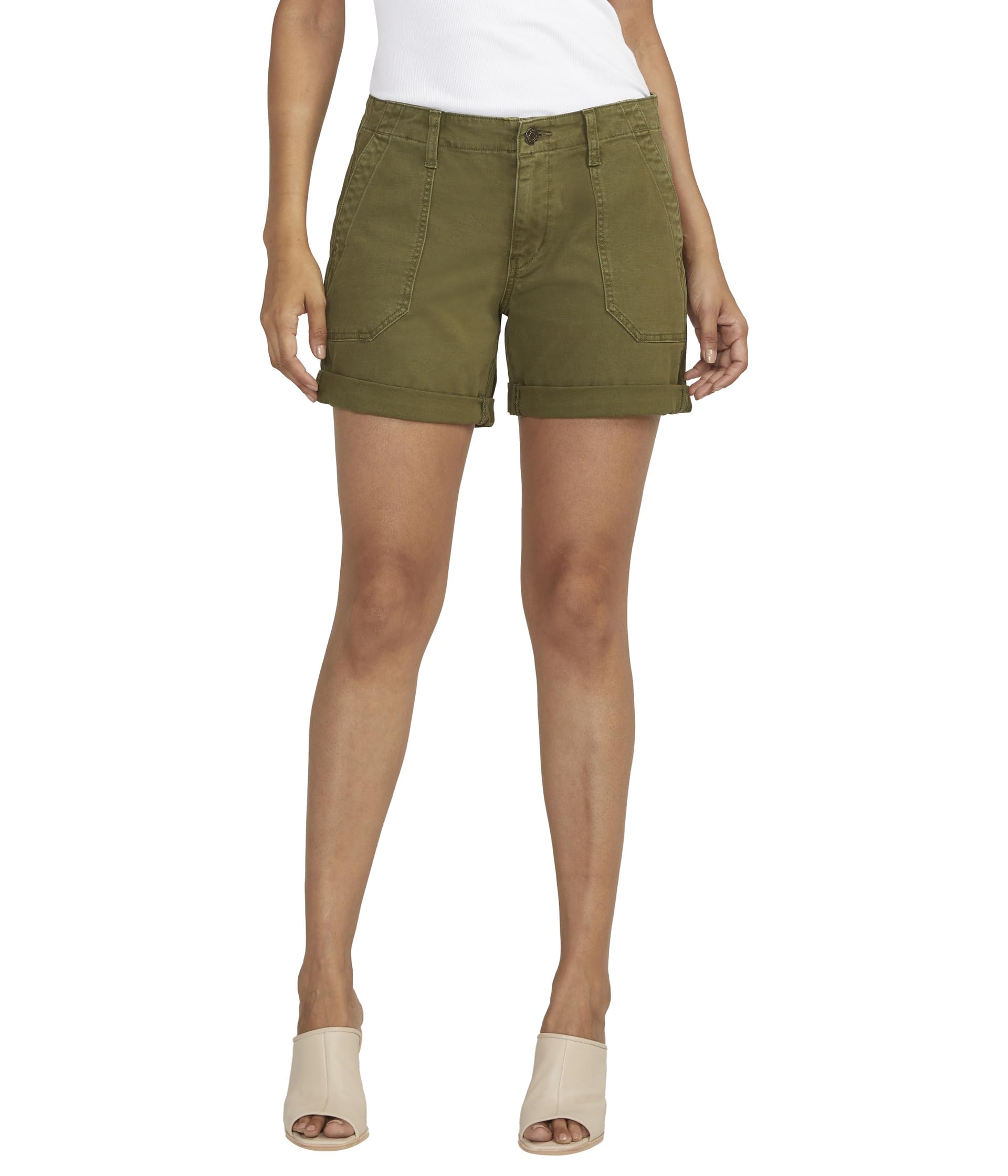 Safari Shorts in Moss