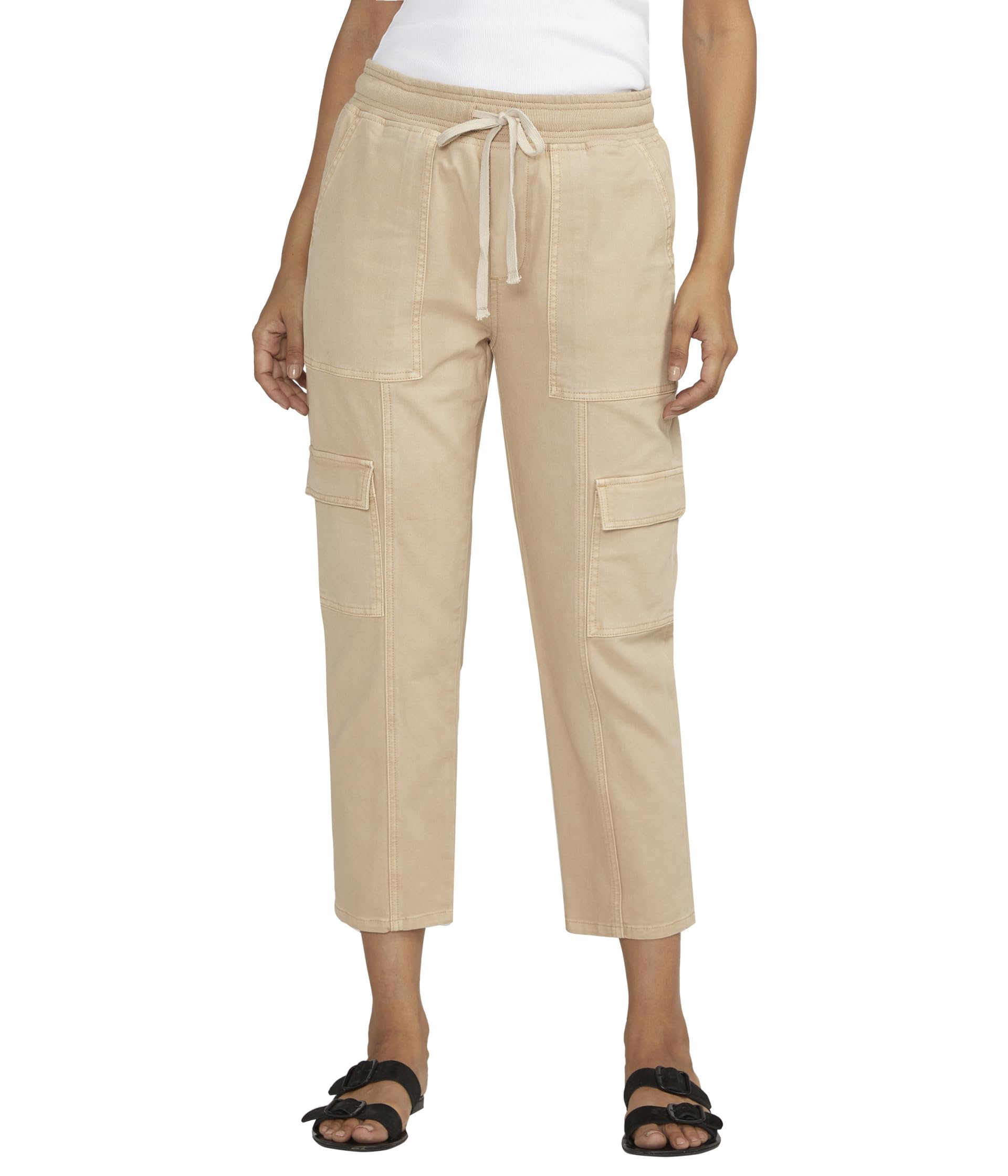 Женские брюки Textured Cargo Crop