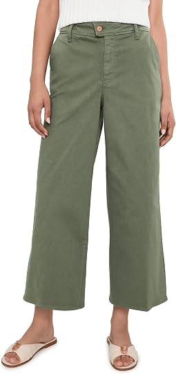 High-Rise Mona Wide Leg Trousers