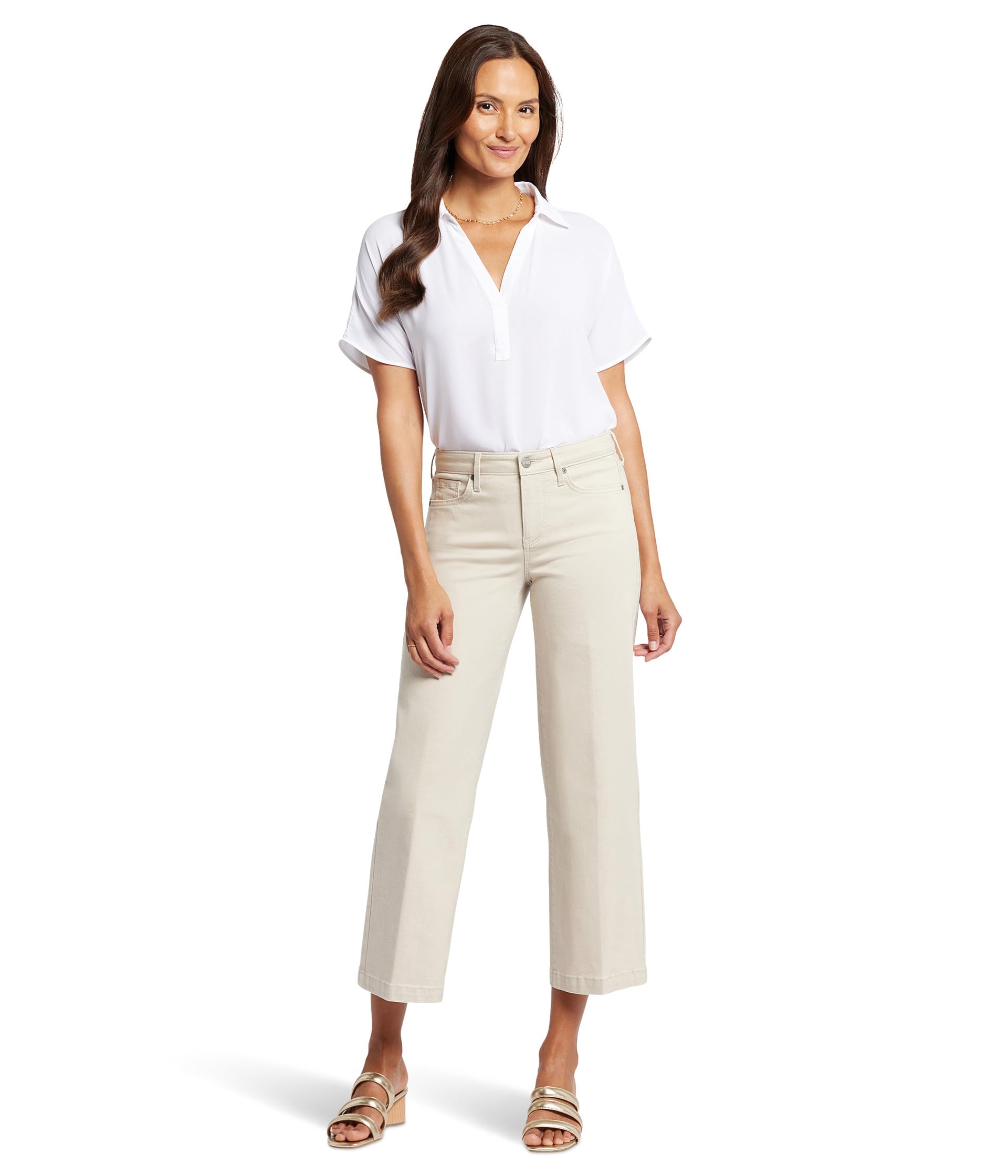 Джинсы Teresa Wide Leg Ankle