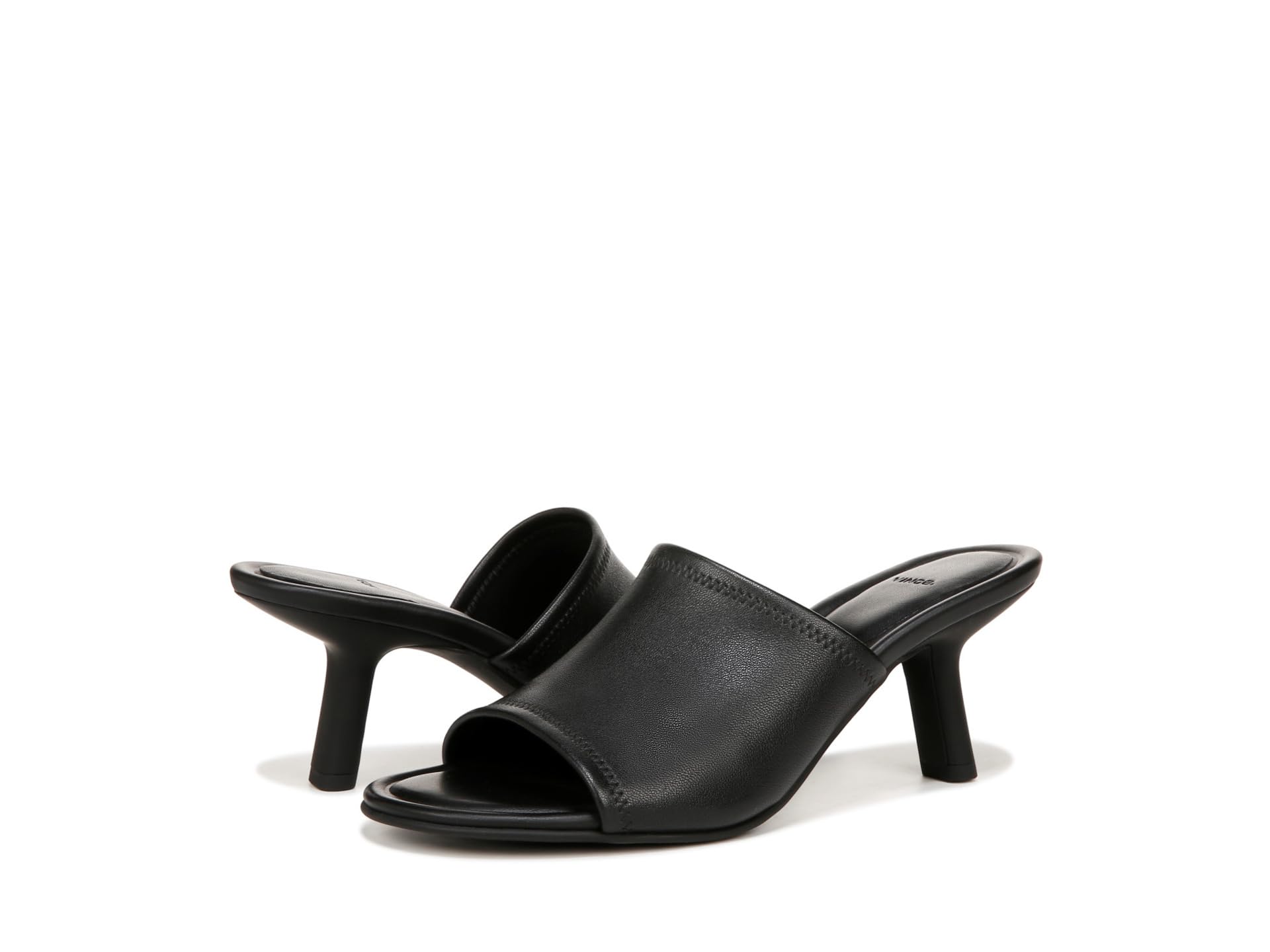 Joan Open Toe Heeled Mules
