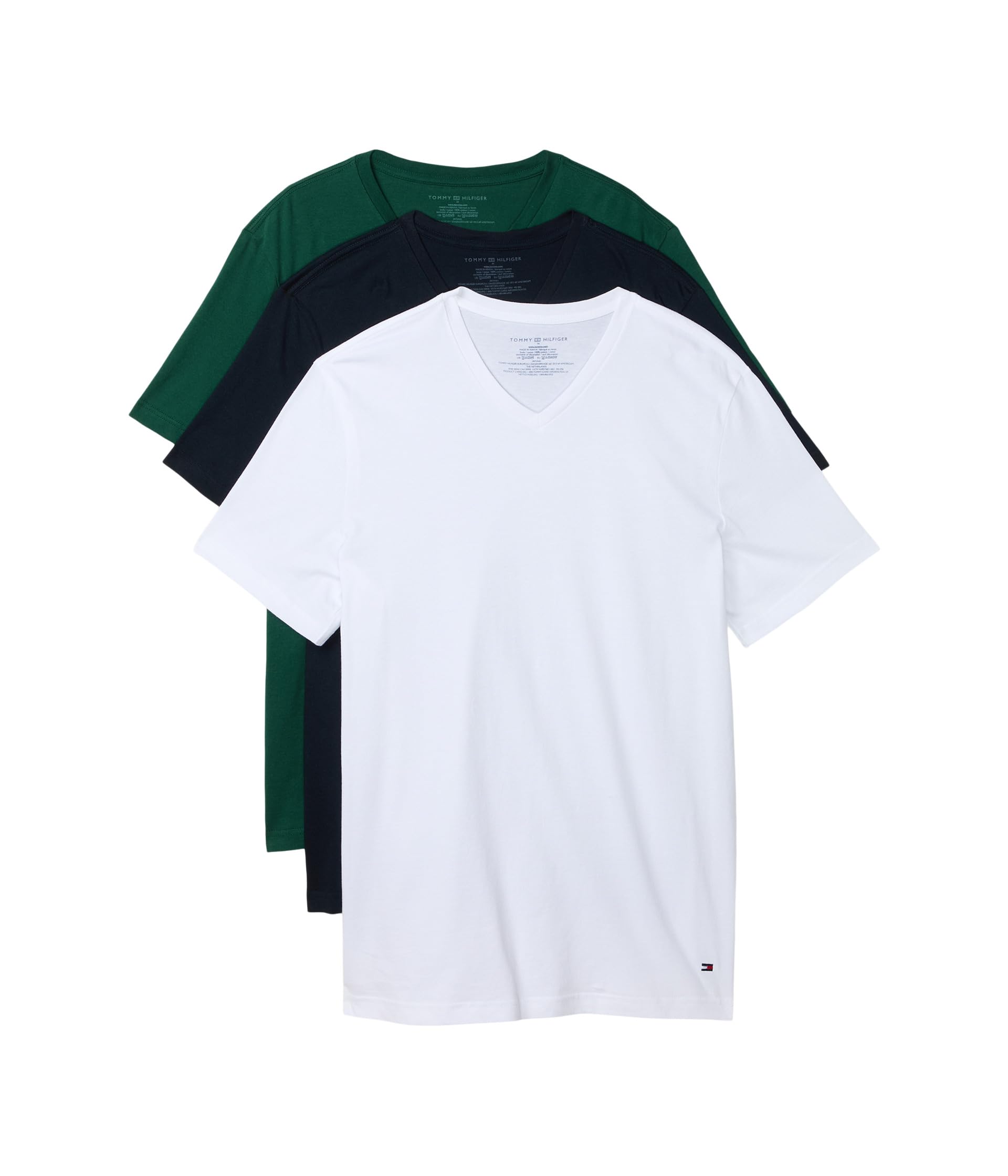 Cotton Classic 3-Pack V-Neck Undershirts