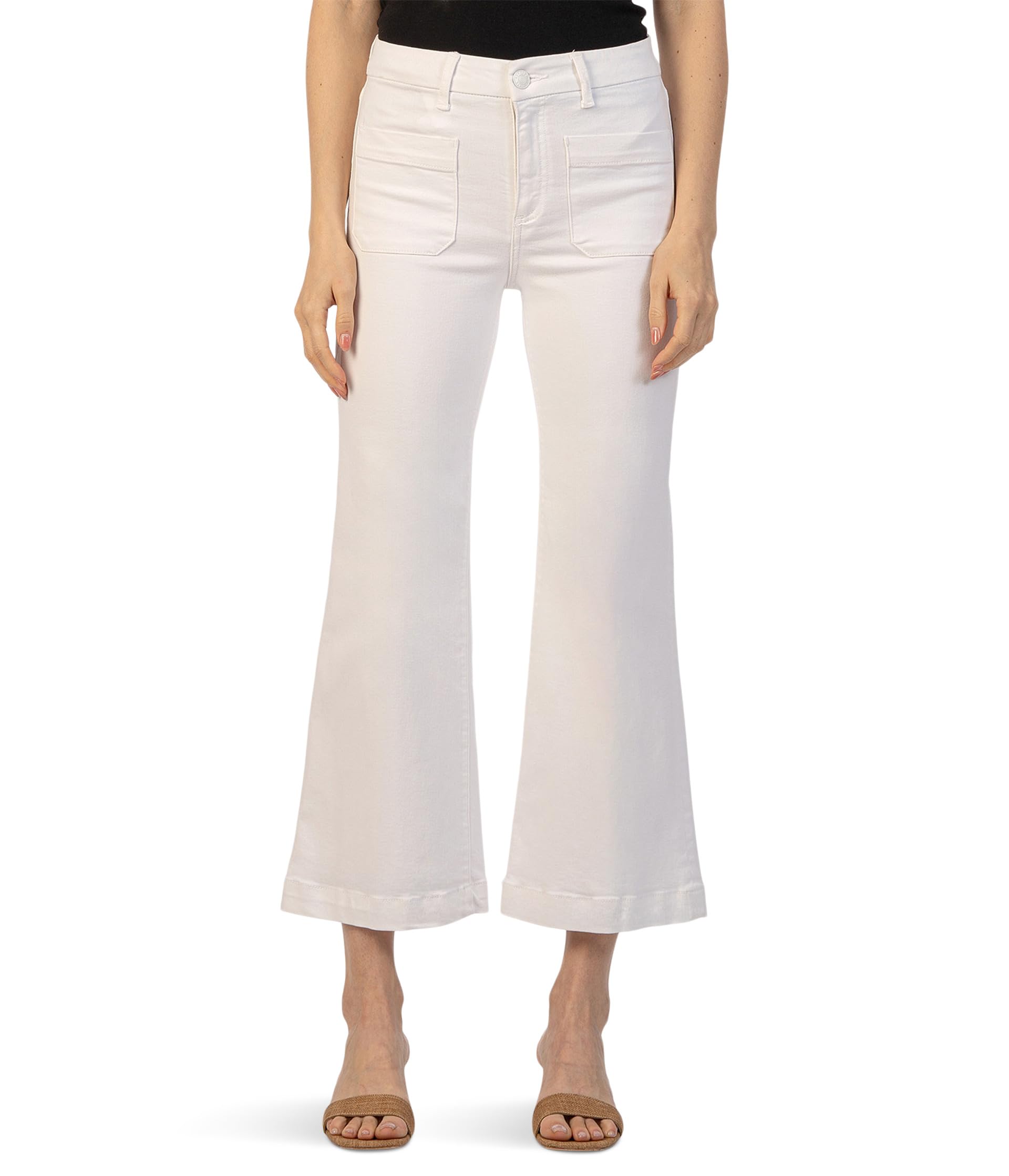 Meg High Rise Wide Leg With Patch Packets
