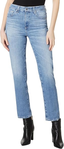 AG Jeans прямые джинсы High Rise в цвете 19 Years Suburbia