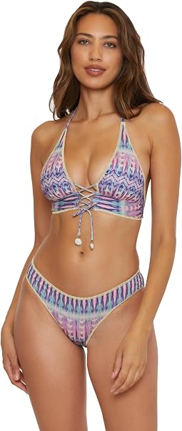 Tulum Mira Metallic Corset Front Halter