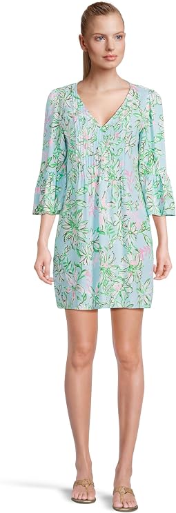 Danika 3/4 Sleeve Tunic Dress