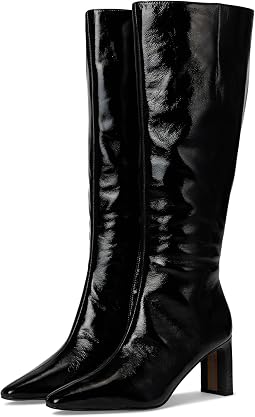 Black Patent Wide Calf