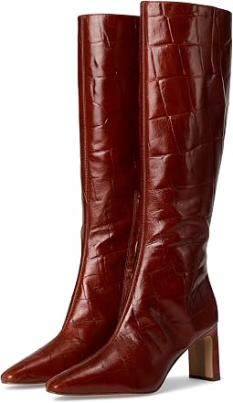 New Cognac Wide Calf