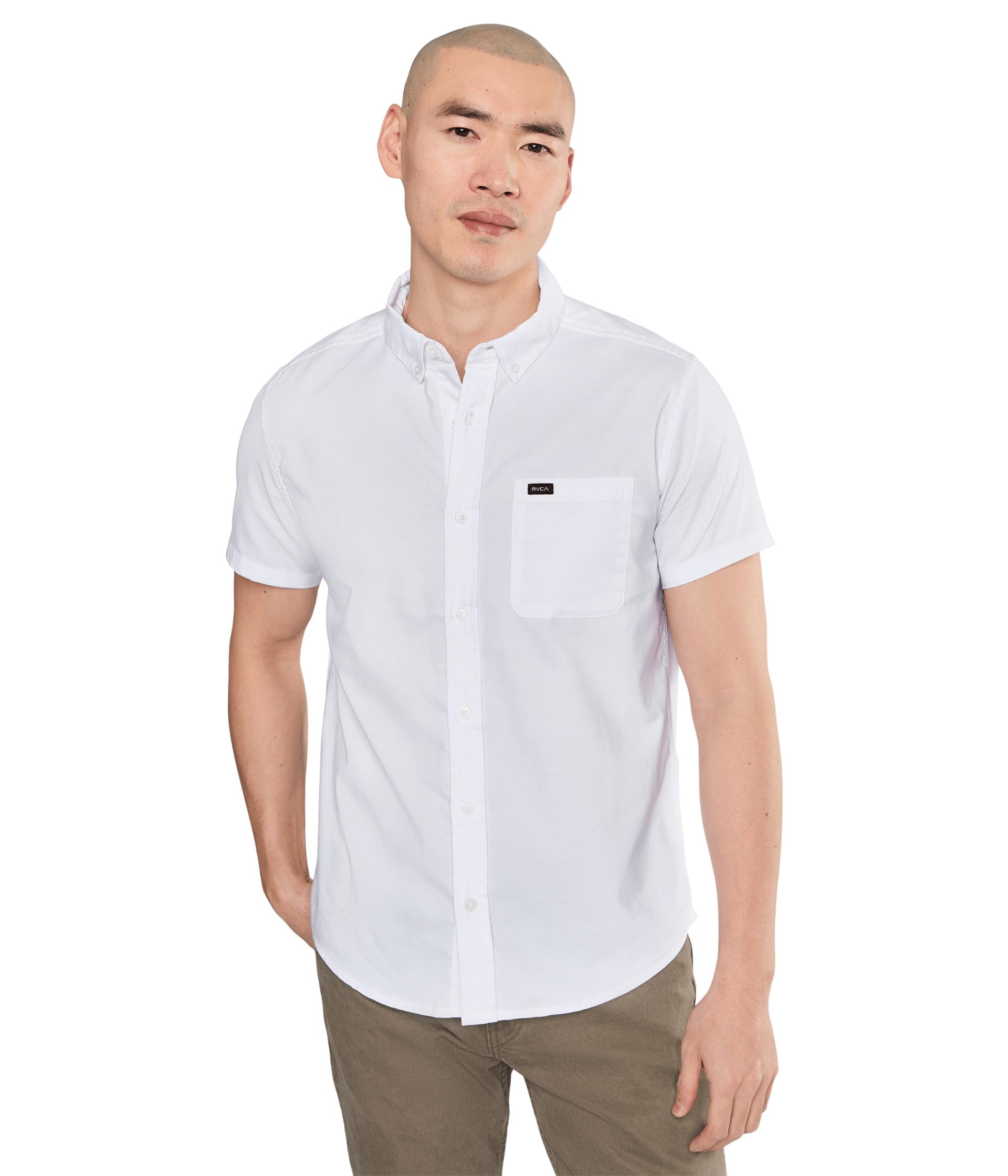 That'll Do Stretch Short Sleeve RVCA Мужская рубашка