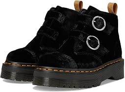 Vegan Devon Velvet Platform Boots ботинки на платформе