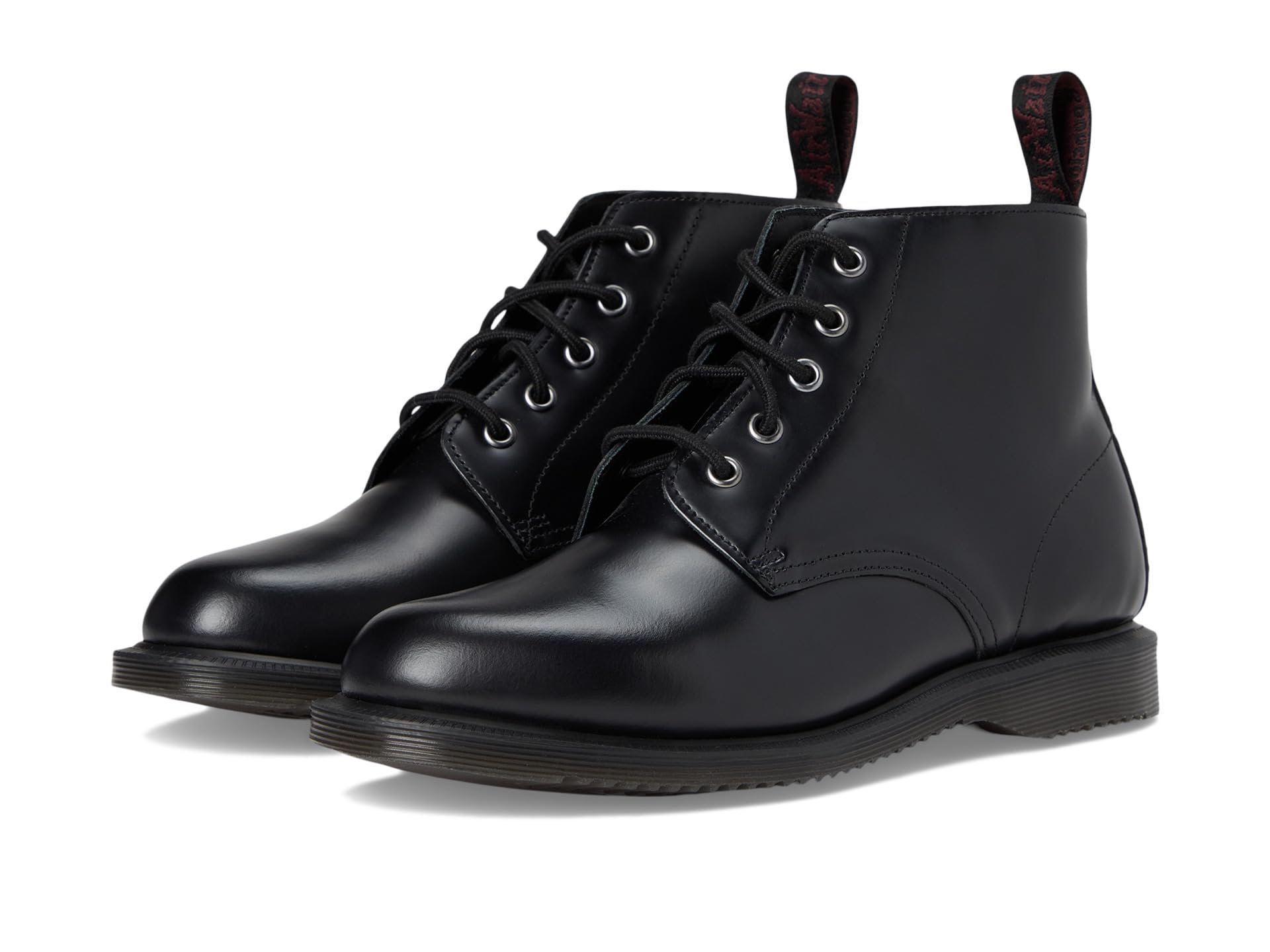 Emmeline Leather Lace-Up Boots