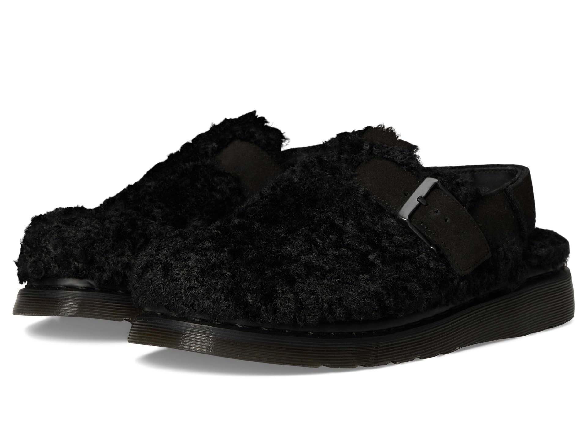 Jorge II Faux Fur Lined Deluxe Borg Slingback Mules