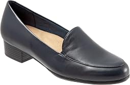 French Navy Smooth Leather