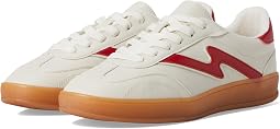Off White/ Red