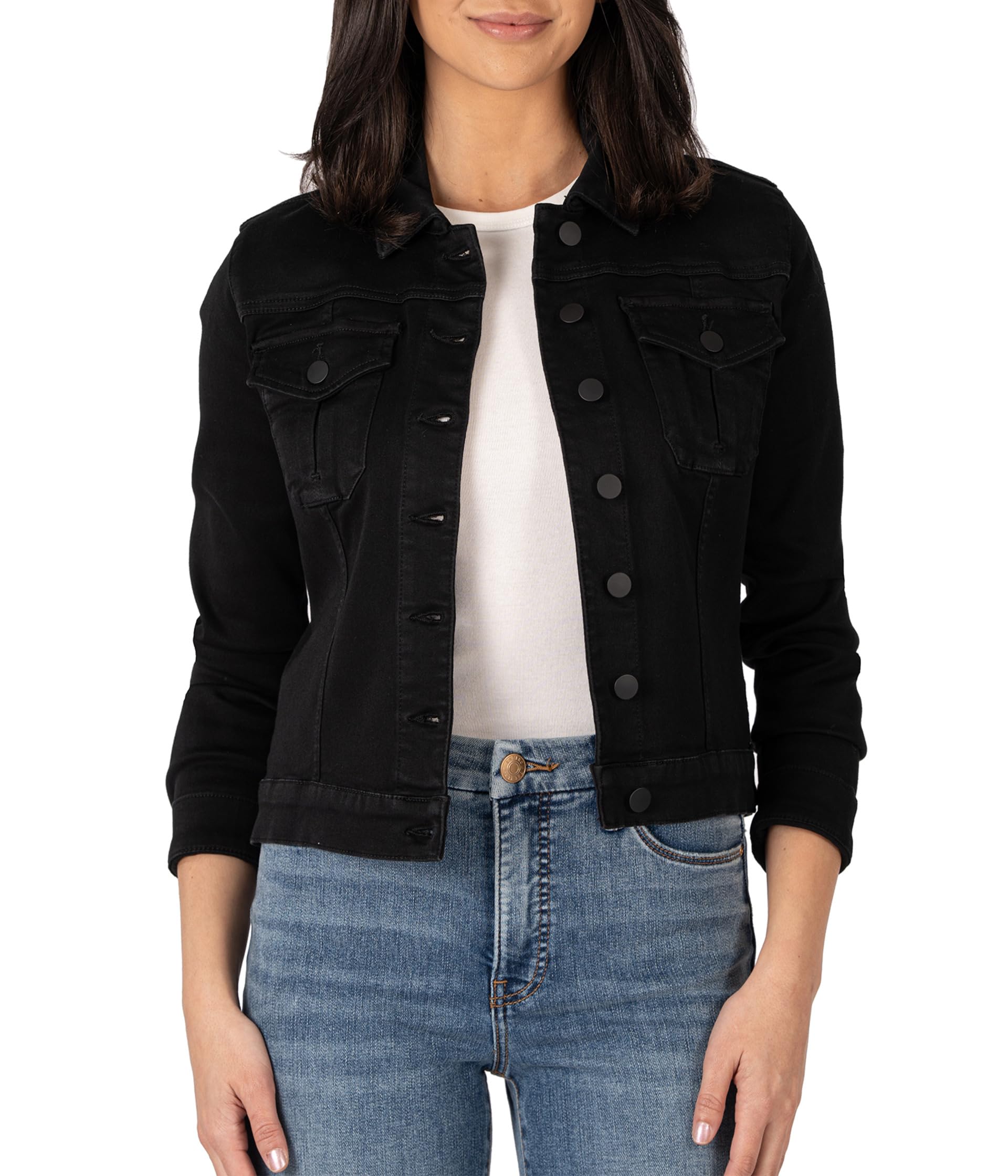 Julia Crop Jacket with Drop Shoulder Regular Waistband Женский