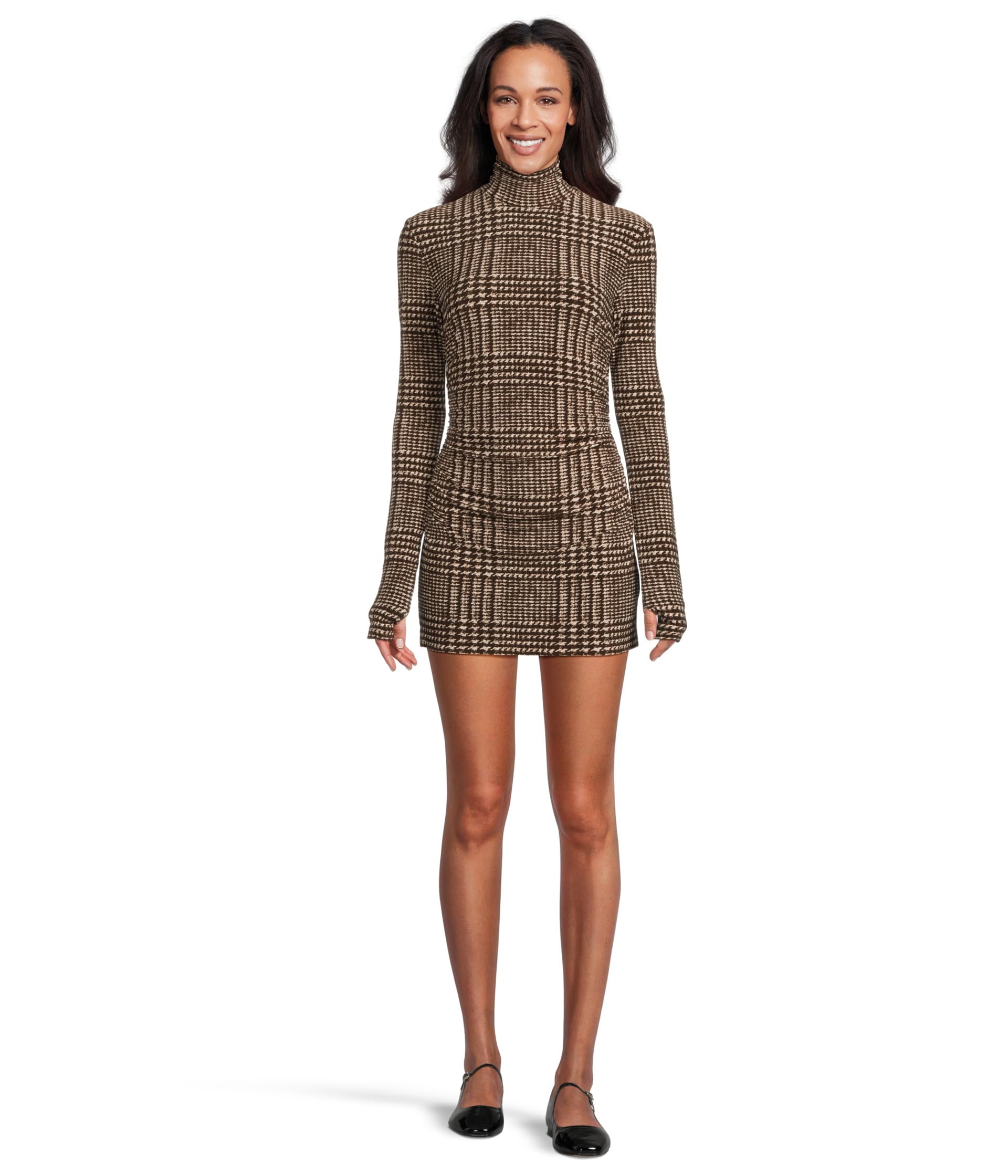 Женское платье Pickleball Long Sleeve Turtleneck
