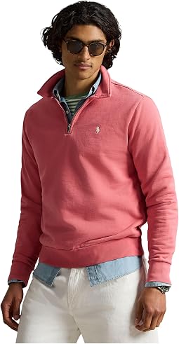 Loopback Fleece Quarter-Zip Sweatshirt