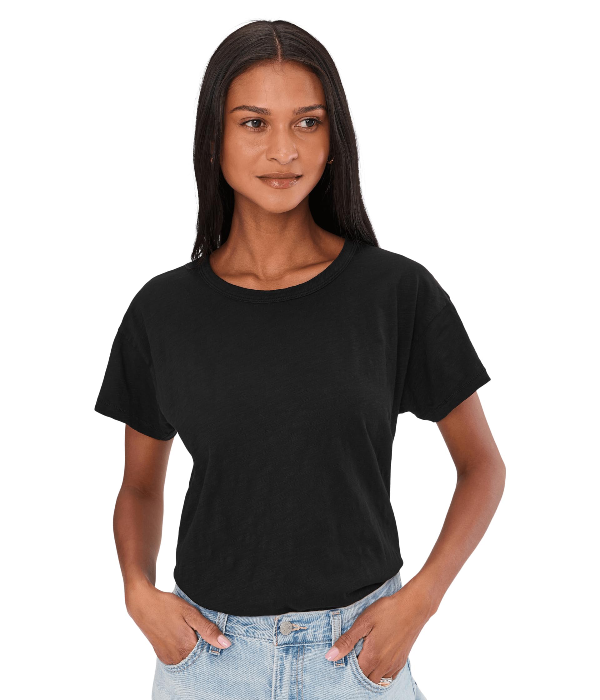 Short Sleeve Crew Neck Favorite Tee