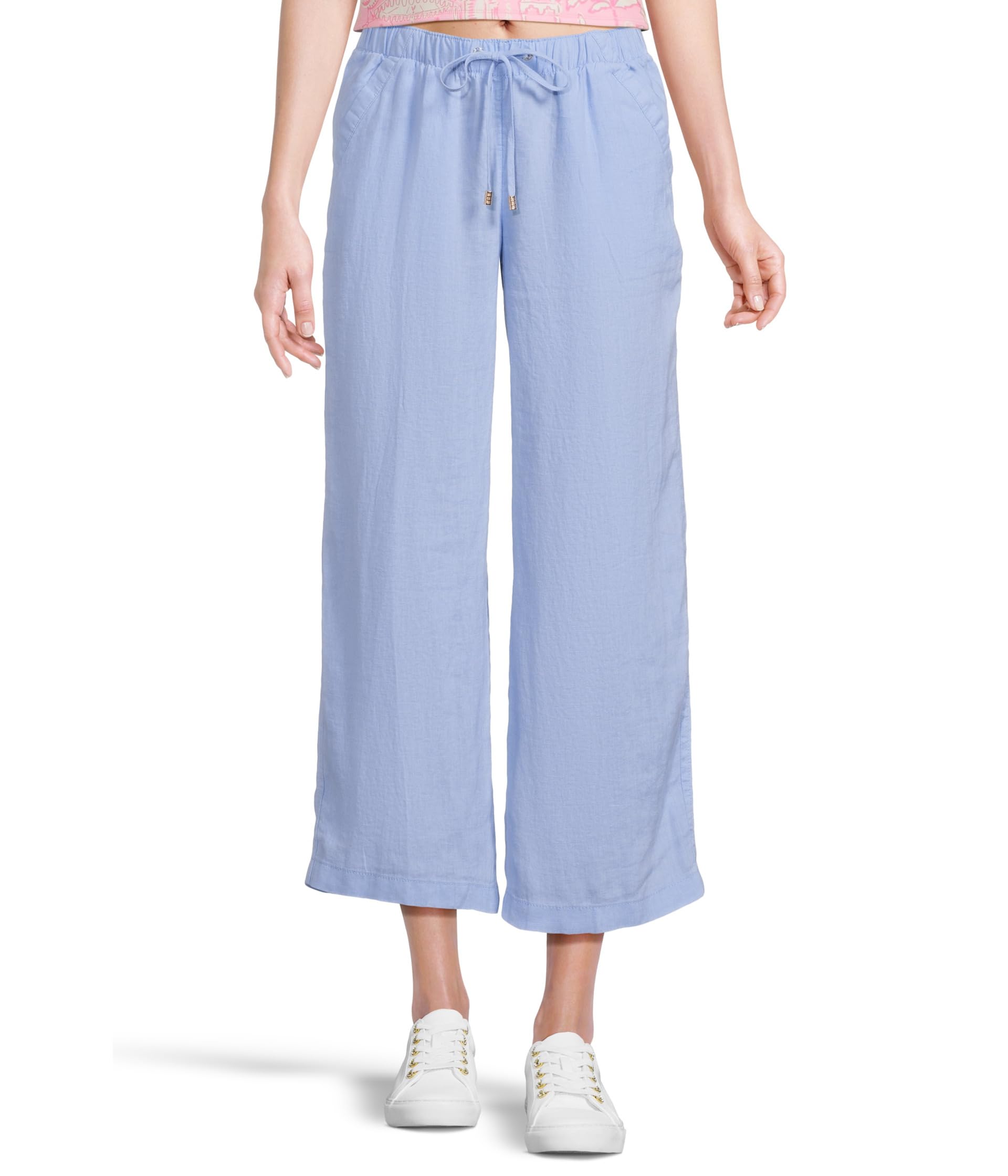 Brawley Linen Crop Pants