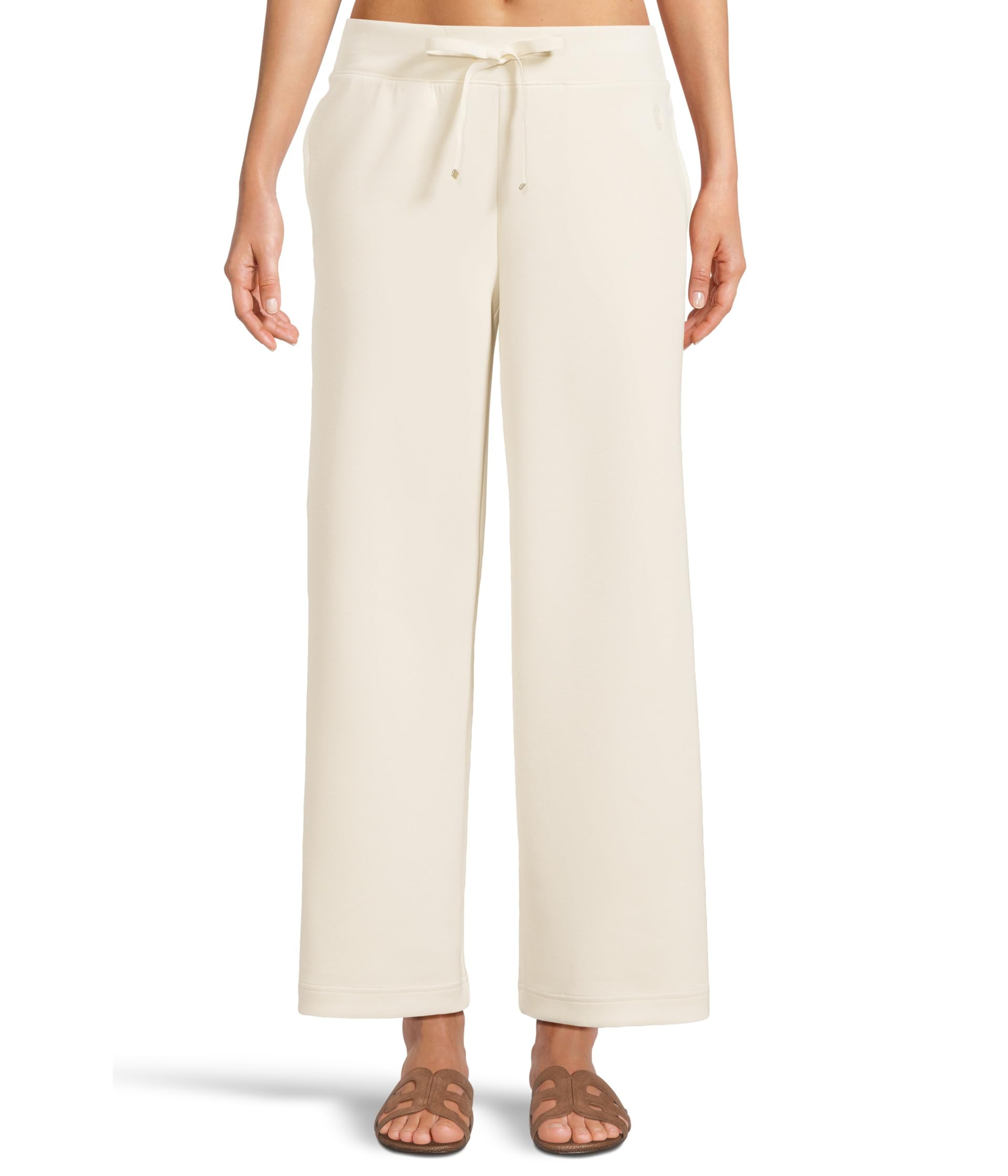 Reversible Palm Voyage Wide Leg Ankle Pant