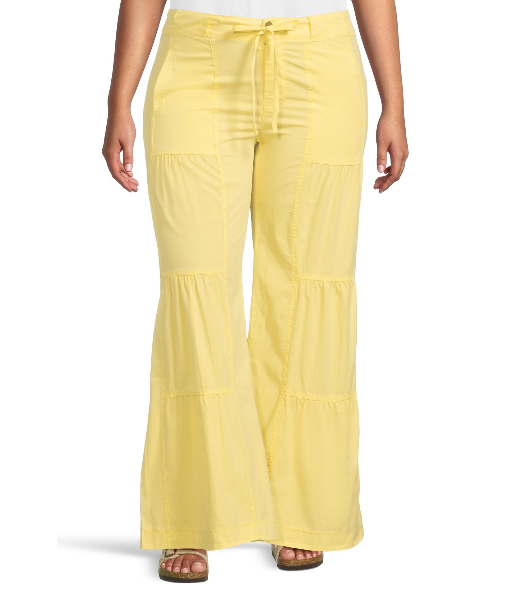 Terraced Wide Leg Pants