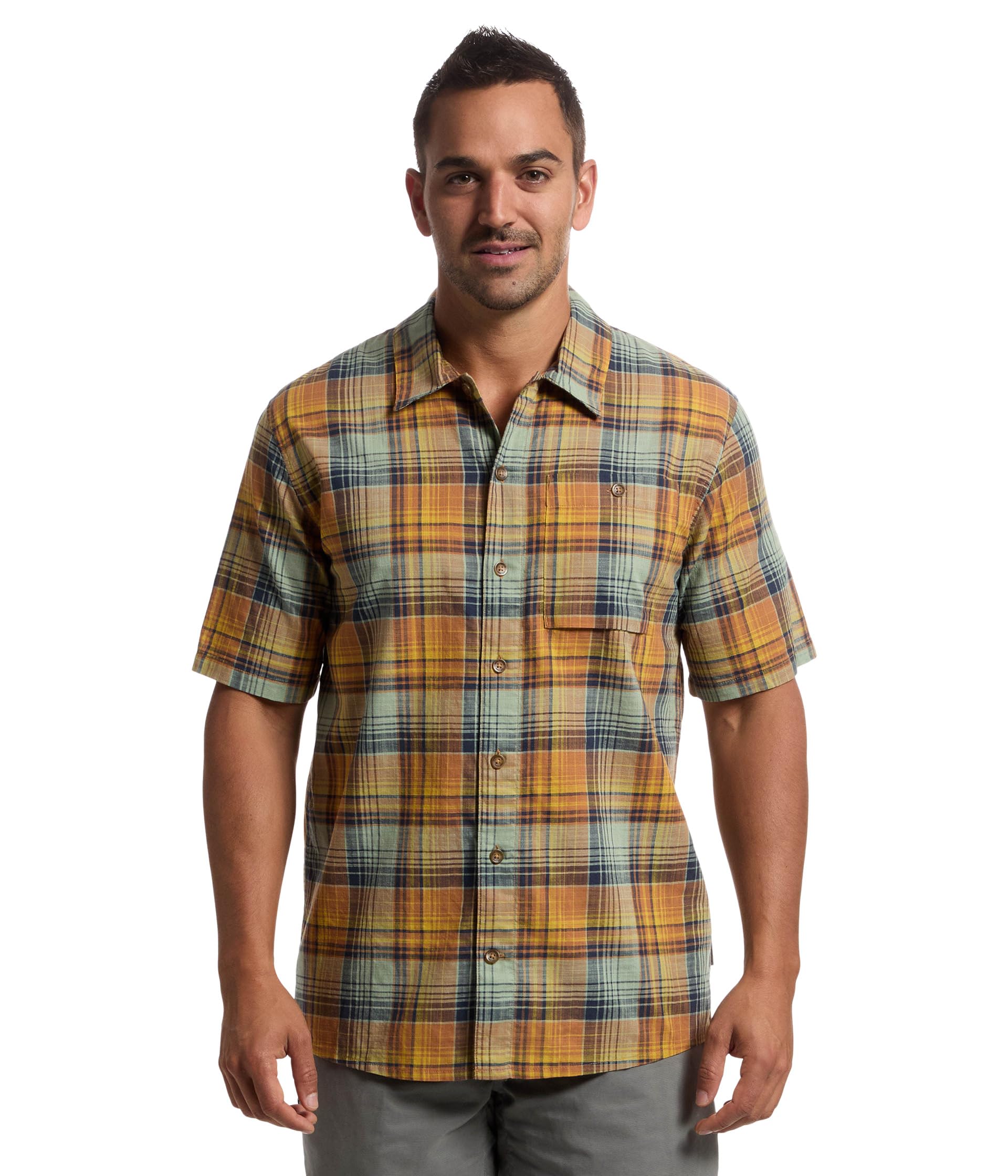 Redwood Plaid Short Sleeve