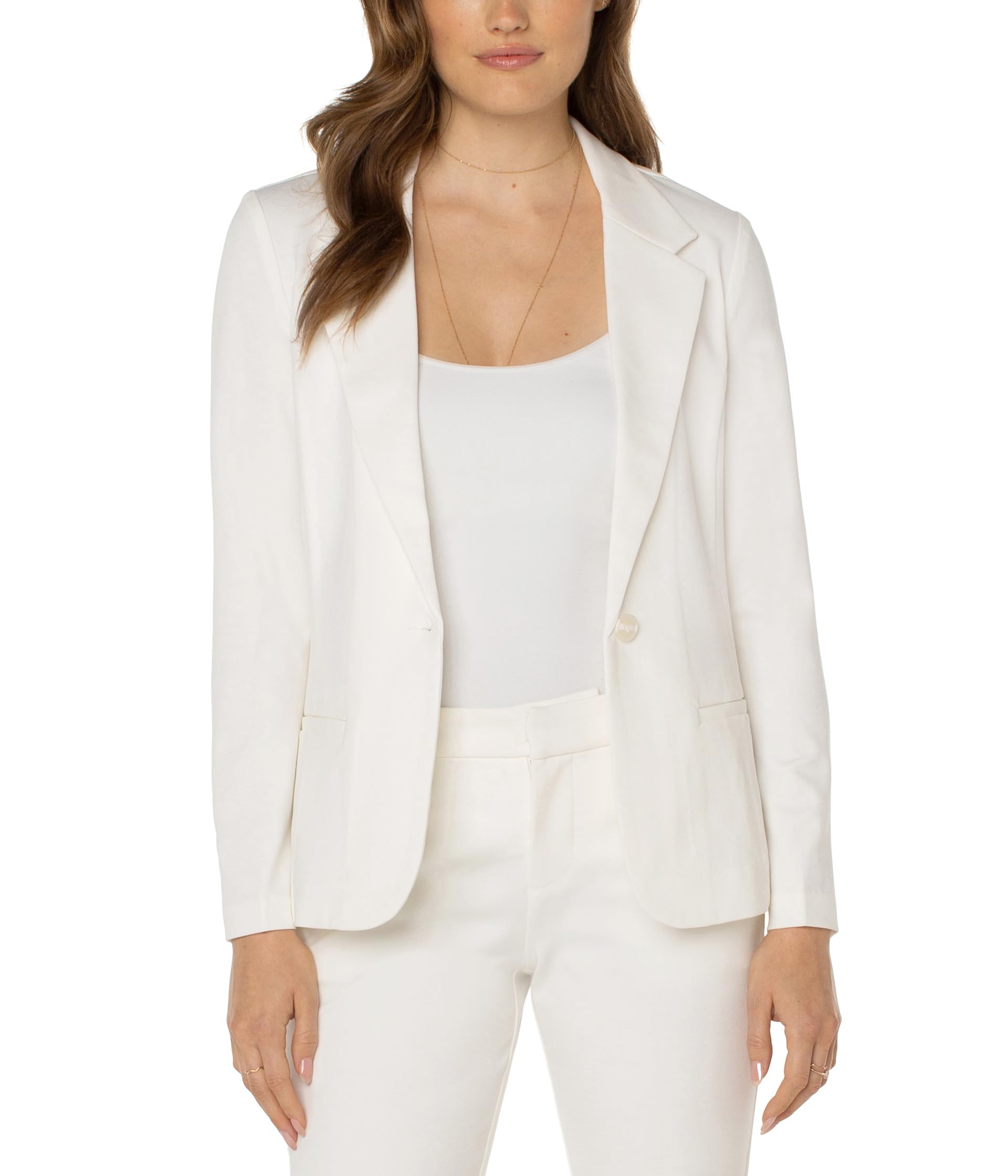 Fitted Blazer Super Stretch Ponte
