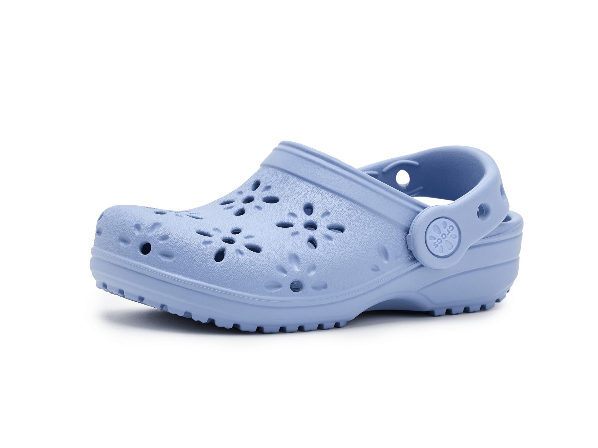 Crocs Kids Classic Clogs сандалии с цветочным узором для малышей