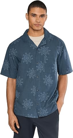 Moon Blue Suns Print