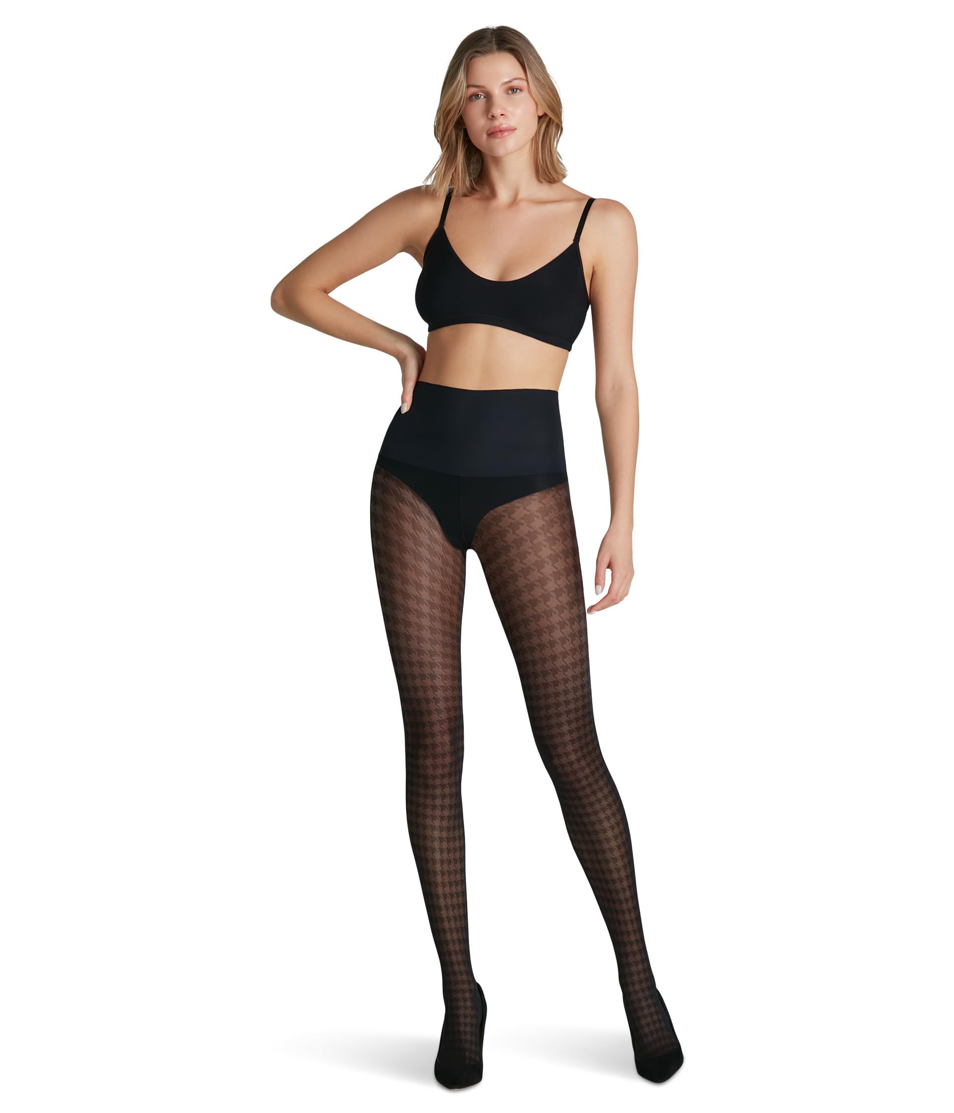 Houndstooth Sheer