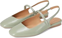 Pistachio Green Leather