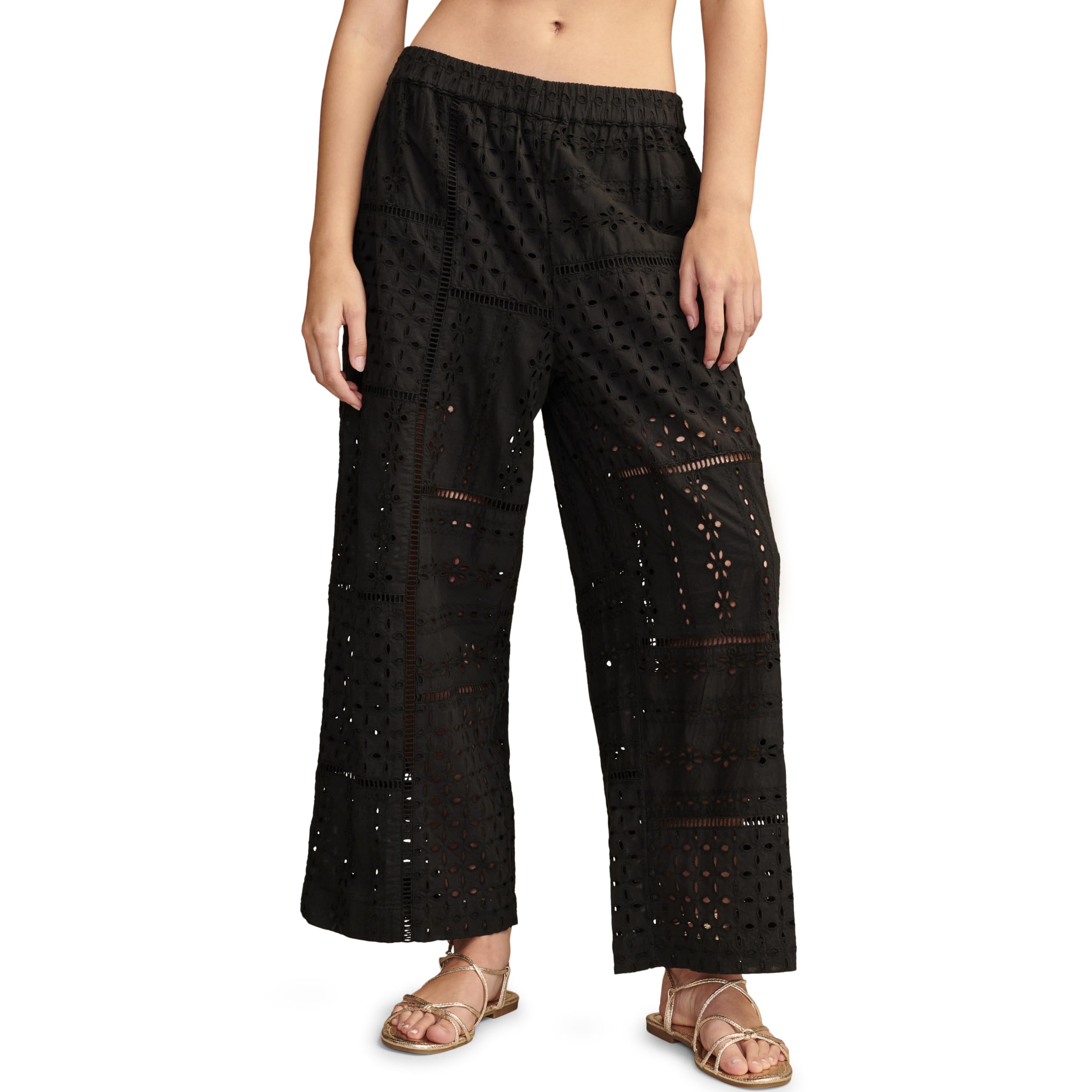 Schiffli Matchback Pants