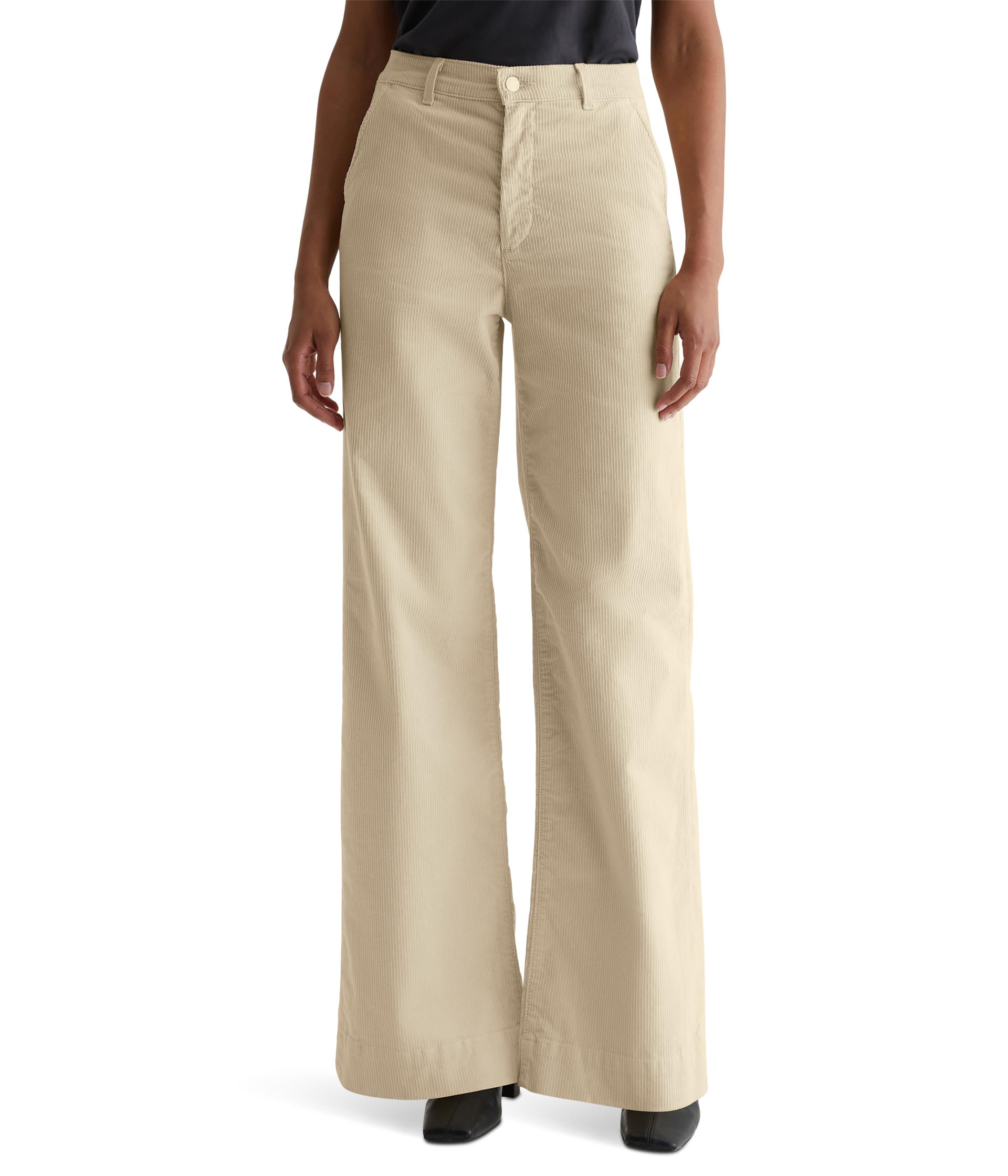 Deven Ultra High Rise Wide Leg in Opal Stone