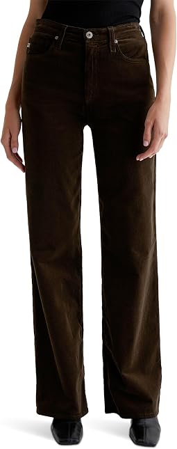 Женские джинсы Kora High Rise Wide Leg в цвете Rich Umber